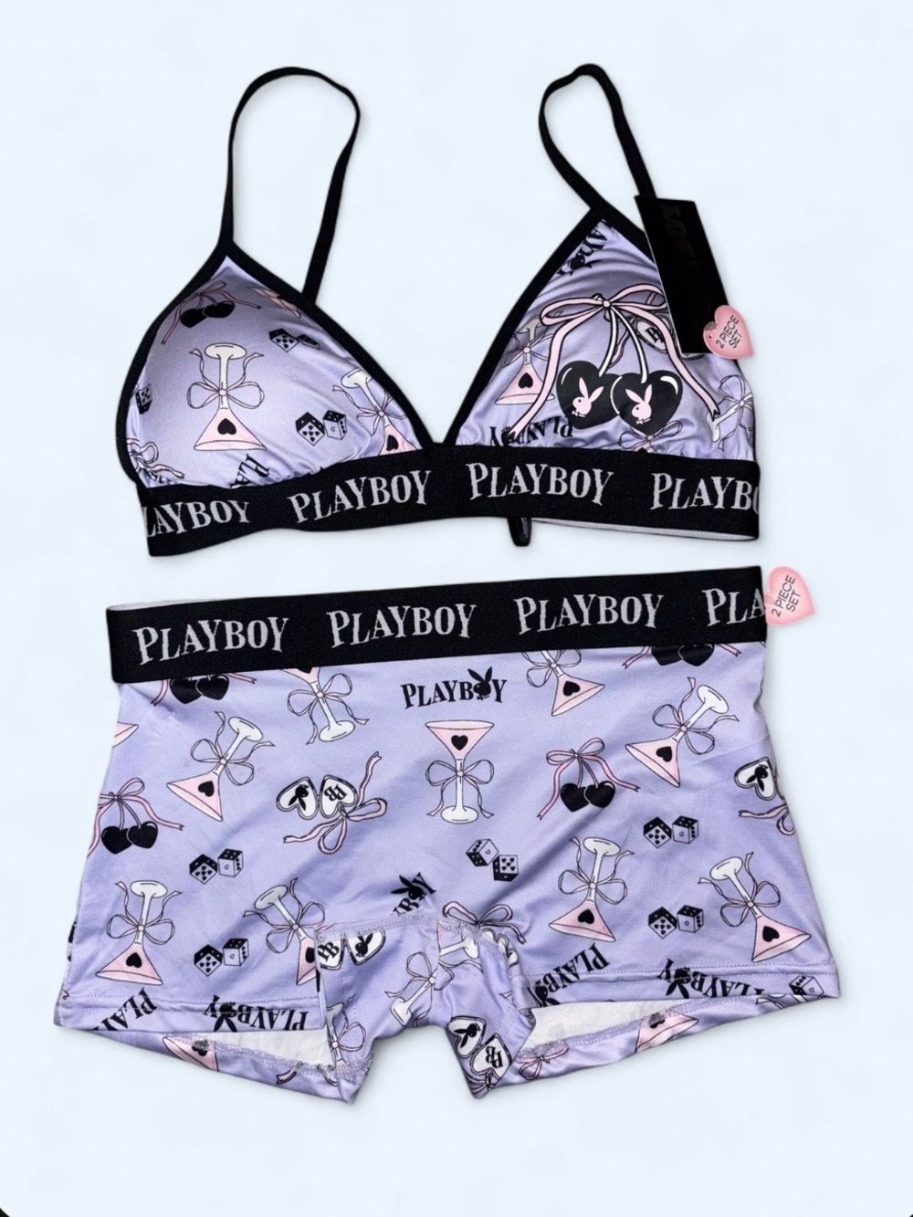 Playboy Intimates NWT 2PC Lounge Set - Size M